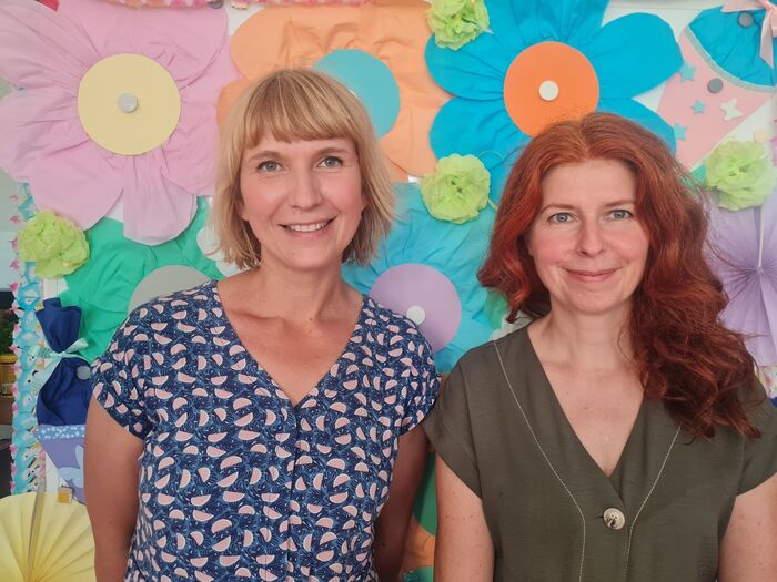 Katharina Michel und Peggy Turek